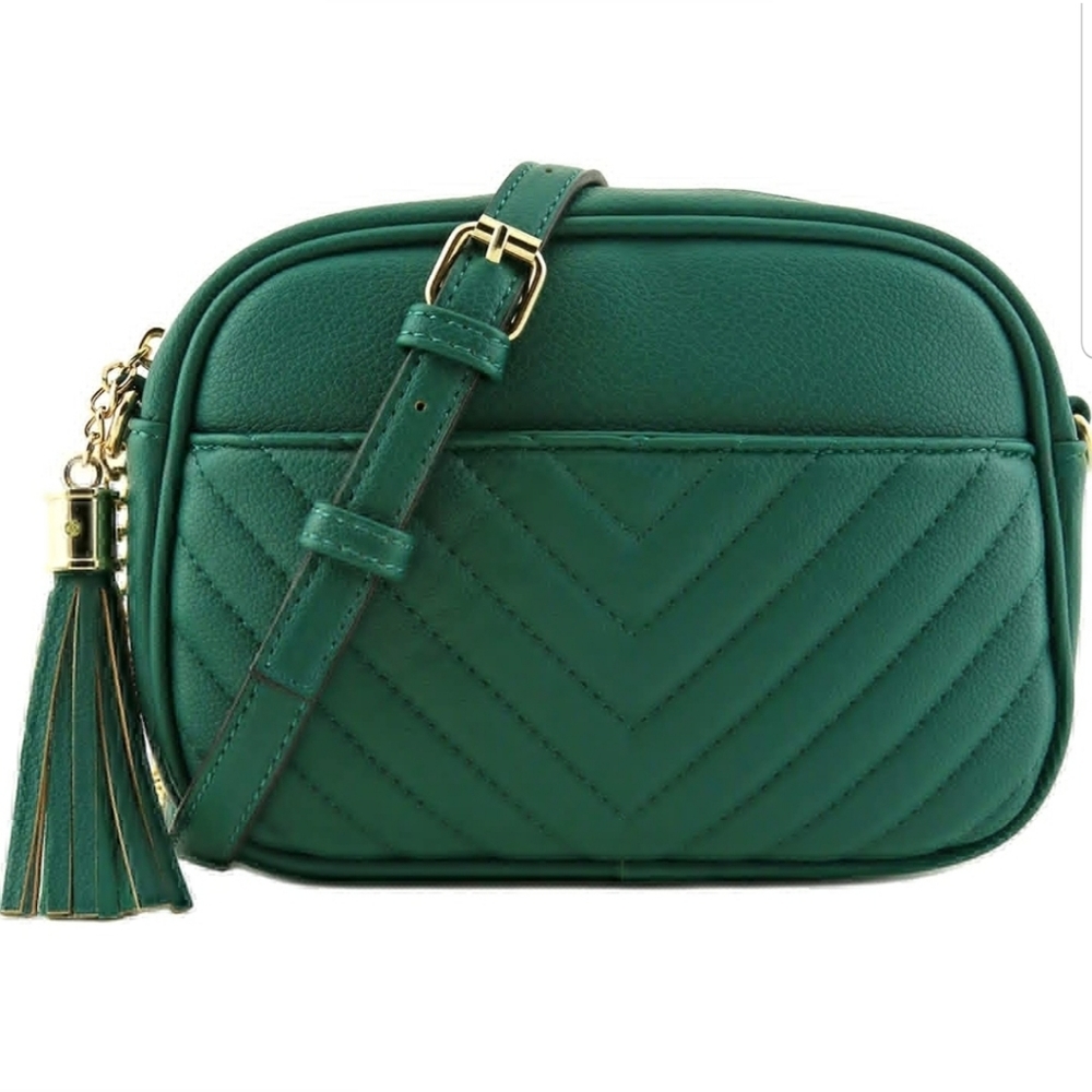 Crossbody Camera Bag with Tassel - Picture 4 of 4